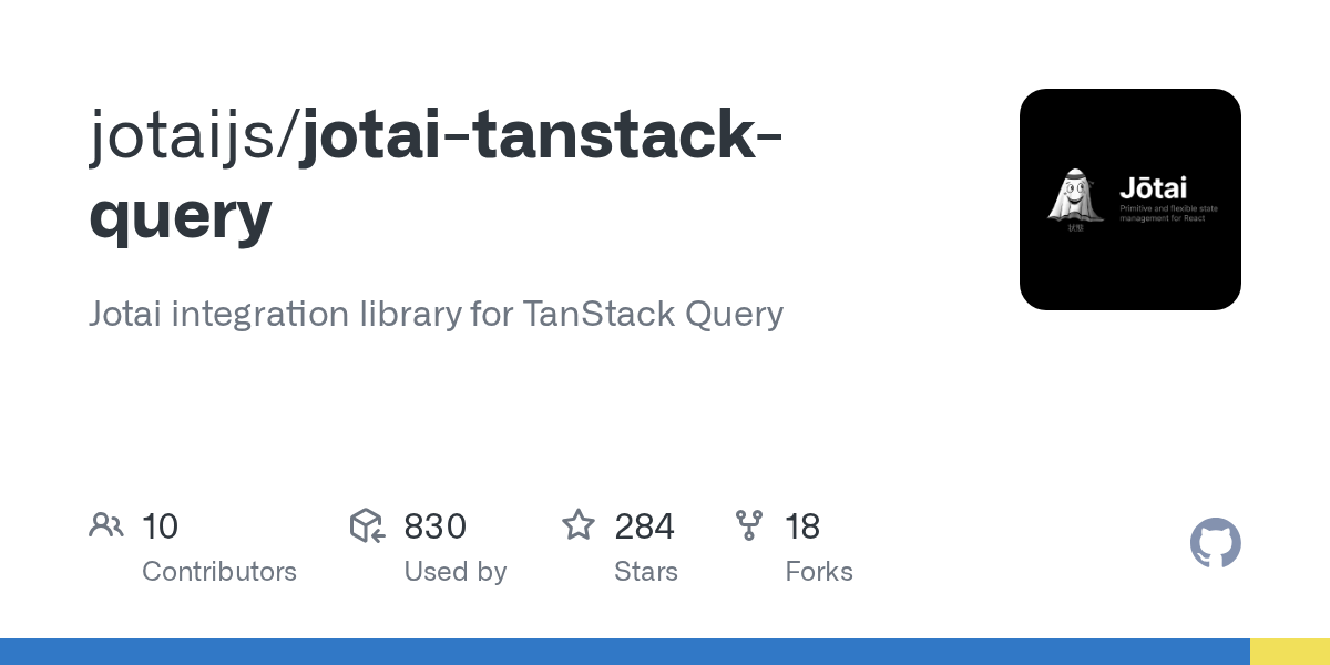 Link preview for 'Fix for jotai-tanstack-query'